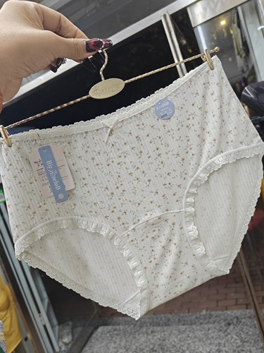 5条包邮喜罗蘭X611内裤女10A抗菌莫代尔碎花中腰少女三角裤