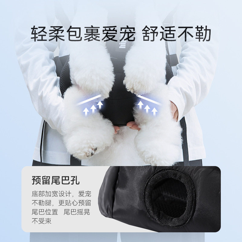 跨境胸前猫包新品胸前宠物包狗狗双肩背包外出携带包中小型犬骑行