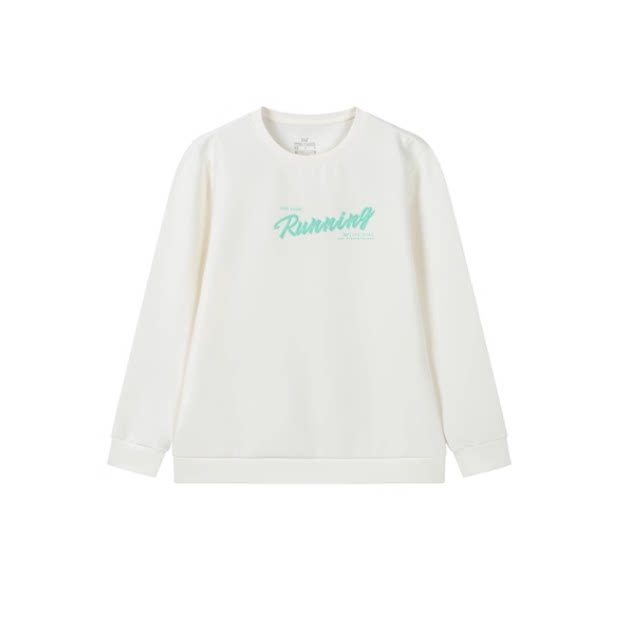 361度女装休闲套头衫卫衣2025秋季新款361圆领棉质透气弹力2002A