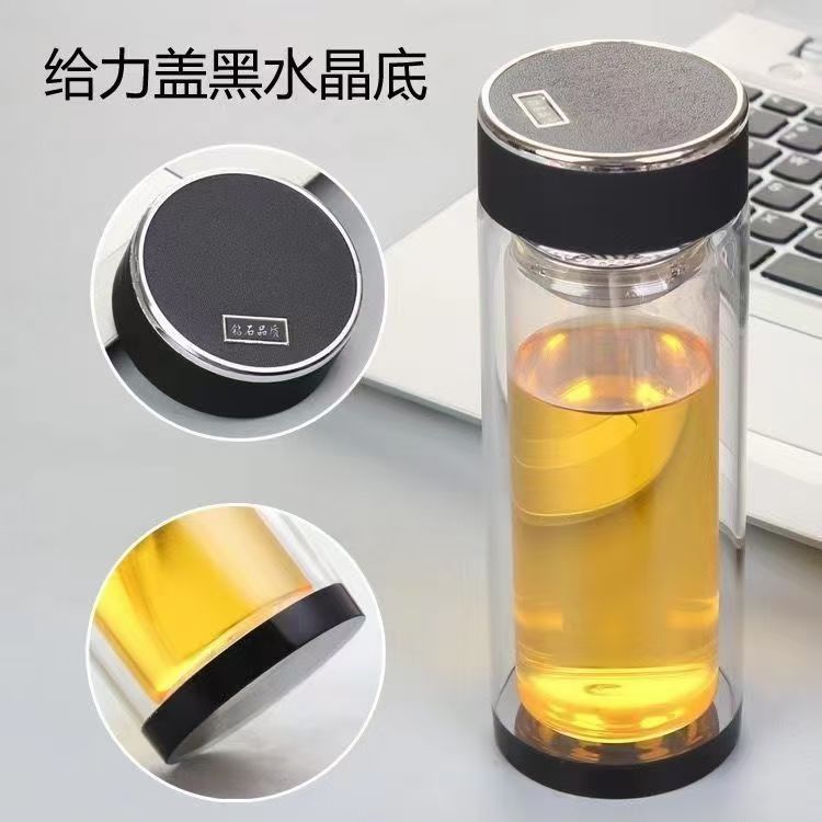 定制玻璃杯LOGOI刻字不掉色不褪色耐高温加厚加固包装破损包赔
