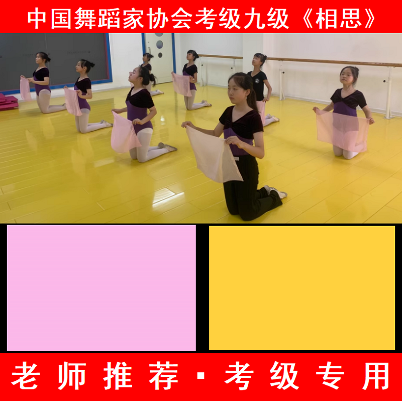 九级相思舞蹈考级专用丝巾长方形雪纺手绢正方形表演手帕跳舞纱巾
