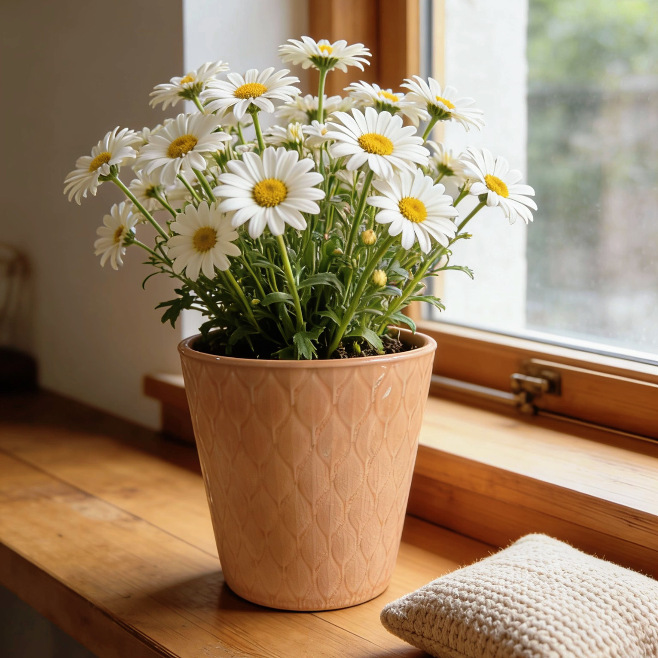 北欧陶瓷浮雕花冰裂釉蝴蝶兰花盆复古家居软装轻奢艺术透气简约