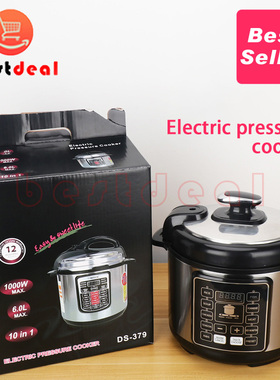 6L English intelligent Electric pressure cooker rice cooker
