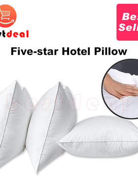 Five star hotel pillow bed soft sleep pillow case Soft warm