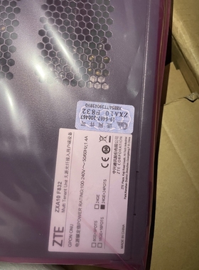 ZXA10 F832 适用于中兴24GE GPON带语音ONU全新二手