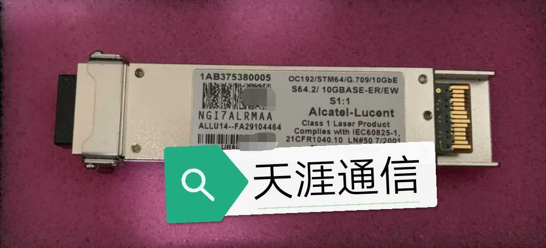 XFP10G40KM光模块适用于贝尔1830OTN设备1AB375380005