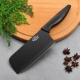 锋利菜刀家用不锈钢切片菜刀切肉刀厨房小菜刀厨师切肉片蔬菜瓜果