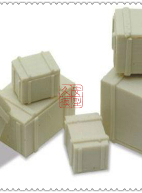 久安铁道 PECO 车站场景OO/HO比例 LK-24 装货物的老式箱子