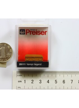 仿真人物 微缩小人 1:87 PREISER 精致单人装 29111 躺着的吸血鬼