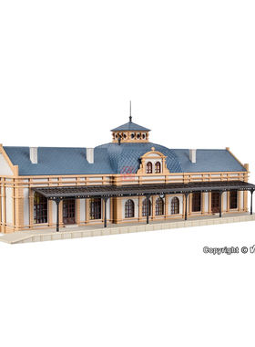 久安铁道沙盘建筑模型1:160N比例VOLLMER 47506 Altstadt火车站