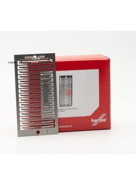 Herpa 1:87 扩展配件 055307 卡车前挡装饰 Scania CR/CS 1片15条