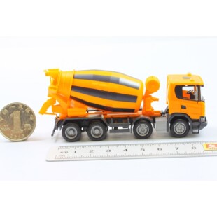 汽车模型Herpa1:87 312424 Scania CG17 6X6四轴混凝土罐车