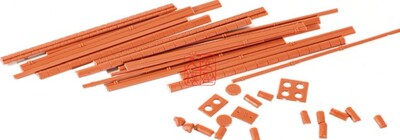 久安铁道PECO沙盘场景建筑模型OO/HO SS46 建筑物细节配件包A