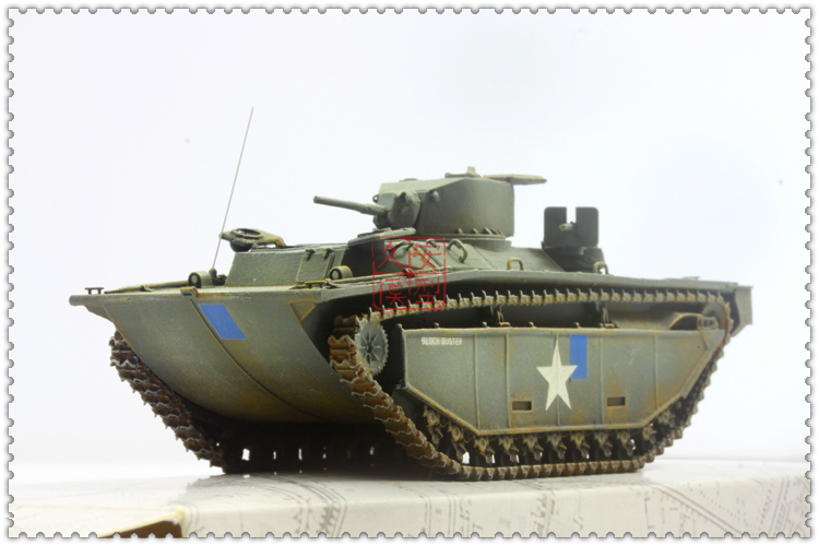 artitec 1:87 6870185 美国lvt-1履带式两栖登路车 塞班涂装