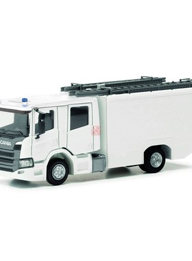 Herpa MiniKit散件1:87 085731-002 Scania CrewCab消防车x2 无色