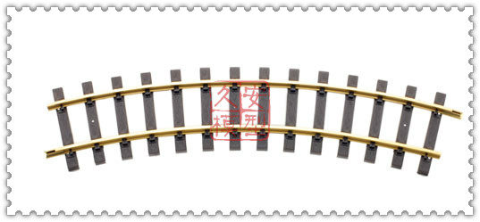 久安铁道accucraft g型火车轨道 g213-20 铜弯轨 直径609.6厘米