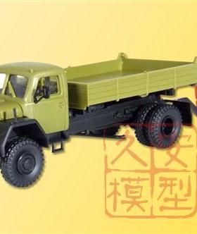 工程车模型 1:87 KIBRI 14045 MAGIRUS DEUTZ两轴卡车带工具拖车