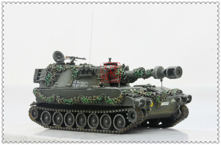 ARTITEC 1:87 6870094 155毫米M109 A3G自行榴弹炮 西德 伪装网