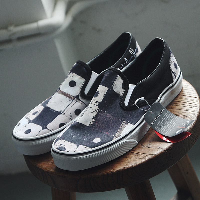 vans耐磨一脚蹬男女板鞋低帮