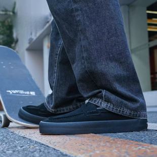 滑板乐福鞋 loafer复古一脚蹬懒人硫化男女款 Skate 极路客2025新款