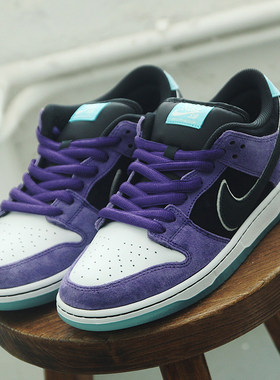 NIKE耐克DunkSBLow HayleyWilson联名黑紫低帮男女板鞋HJ0513-500