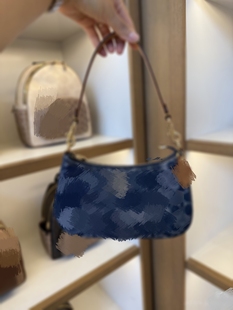 丹宁牛仔麻将包