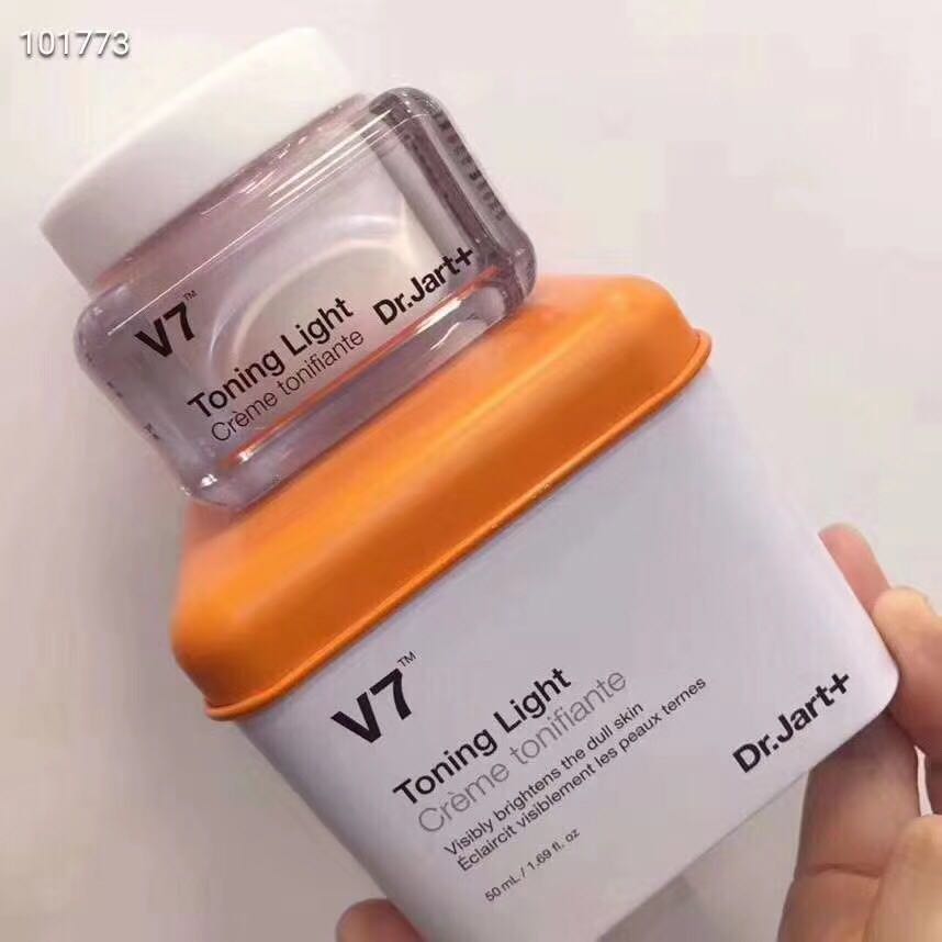 韩国DR.jart 蒂佳婷素颜霜V7维他命提亮素颜霜50ml 提亮肤色