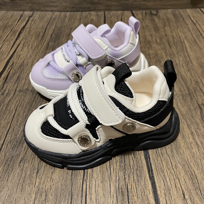 机能鞋女童巴布学步鞋软底防滑