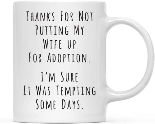 陶瓷生日礼物夫妻马克杯子