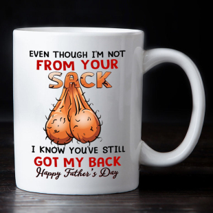 Father Day父亲节礼物DAD陶瓷咖啡马克杯子Sack大容量茶水杯Mug