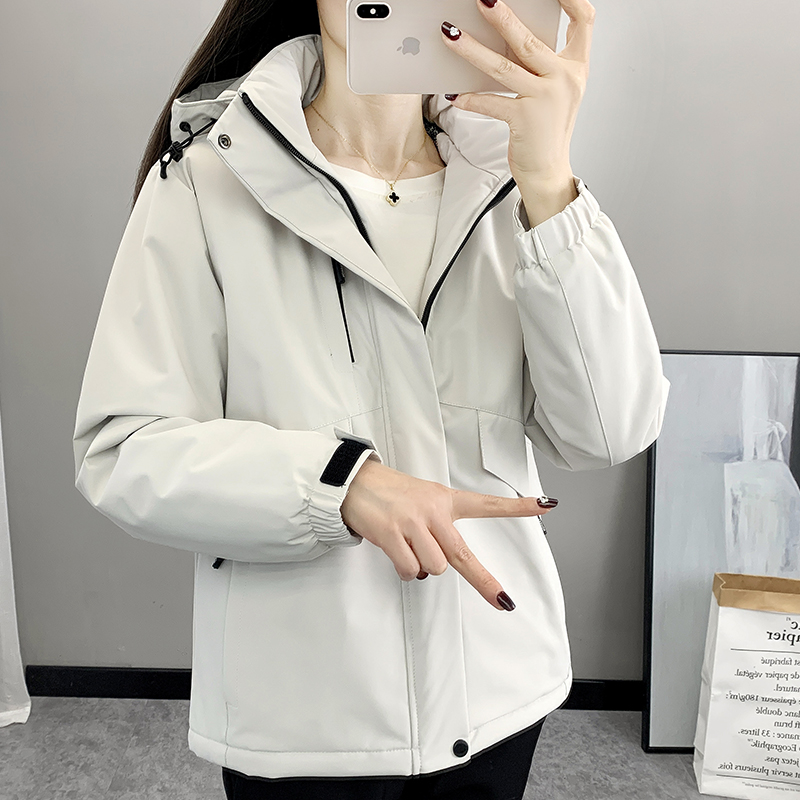 棉衣棉服女2024年新款爆款潮牌冬季宽松防风防水小个子登山外套男