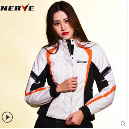 2026年新品德国NERVE摩托车骑行服套装女款四季防摔防水保暖机车