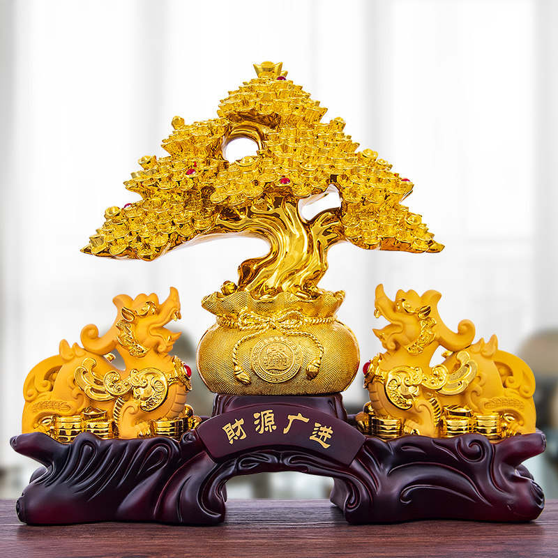 貔貅摆件招财公司新店铺开业礼物收银台吧台装饰乔迁新居搬家礼品