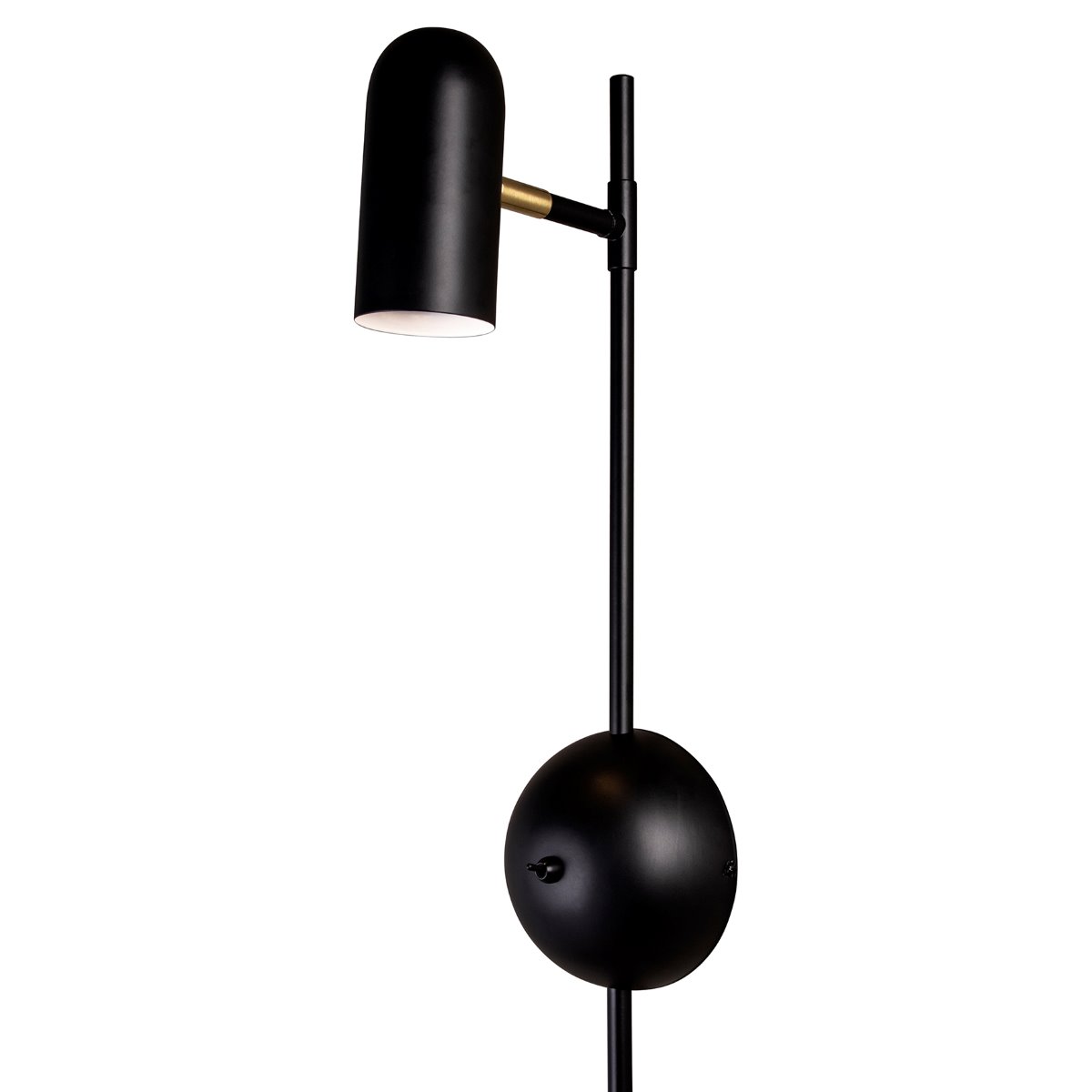 Y Swan floor lamp gl   北欧简约黑色落地灯壁灯