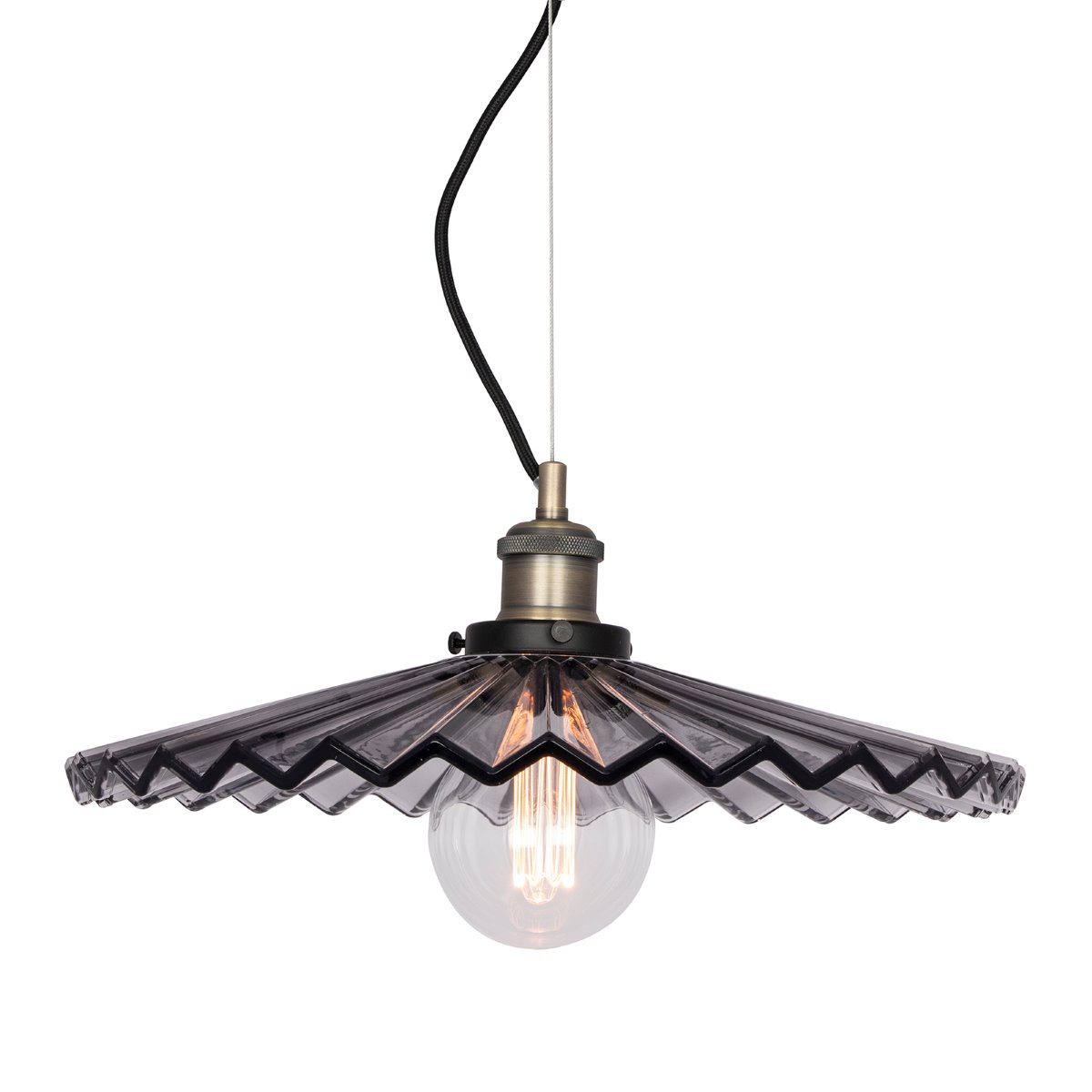 Y Cobbler pendel gl 复古玻璃灯罩吊灯