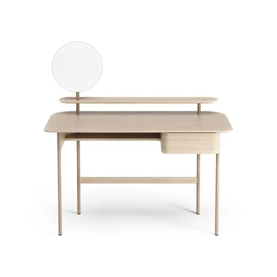 Swedese Luna desk with drawer, shelf and mirror 化妆梳妆桌