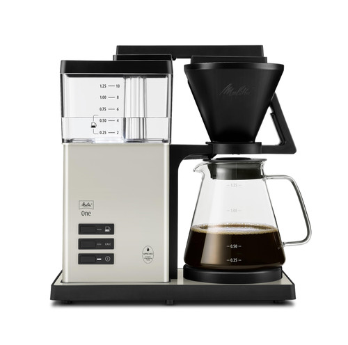 德国Melitta 滴滤式滤泡咖啡机带玻璃壶滴漏器1.25L 1525W