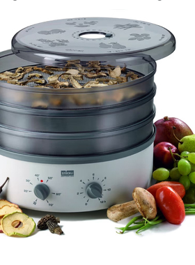 德国进口Stockli食物水果蔬菜温控3层金属网格脱水烘干器