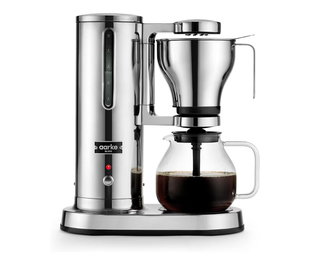 英国进口Aarke正品不锈钢咖啡机滴漏式美式咖啡机平刀磨豆机