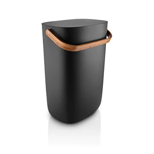 Y es waste bin 多种容量可选黑色厨房厨余壁挂垃圾桶