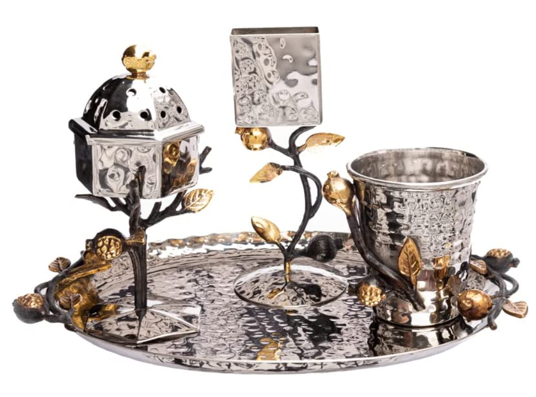 Y avdallah 耶路撒冷艺术家设计别墅餐厅餐桌摆件石榴装饰