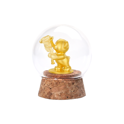 周大生黄金足金元宝摆件古法金工艺金投资金工艺品送长辈礼物