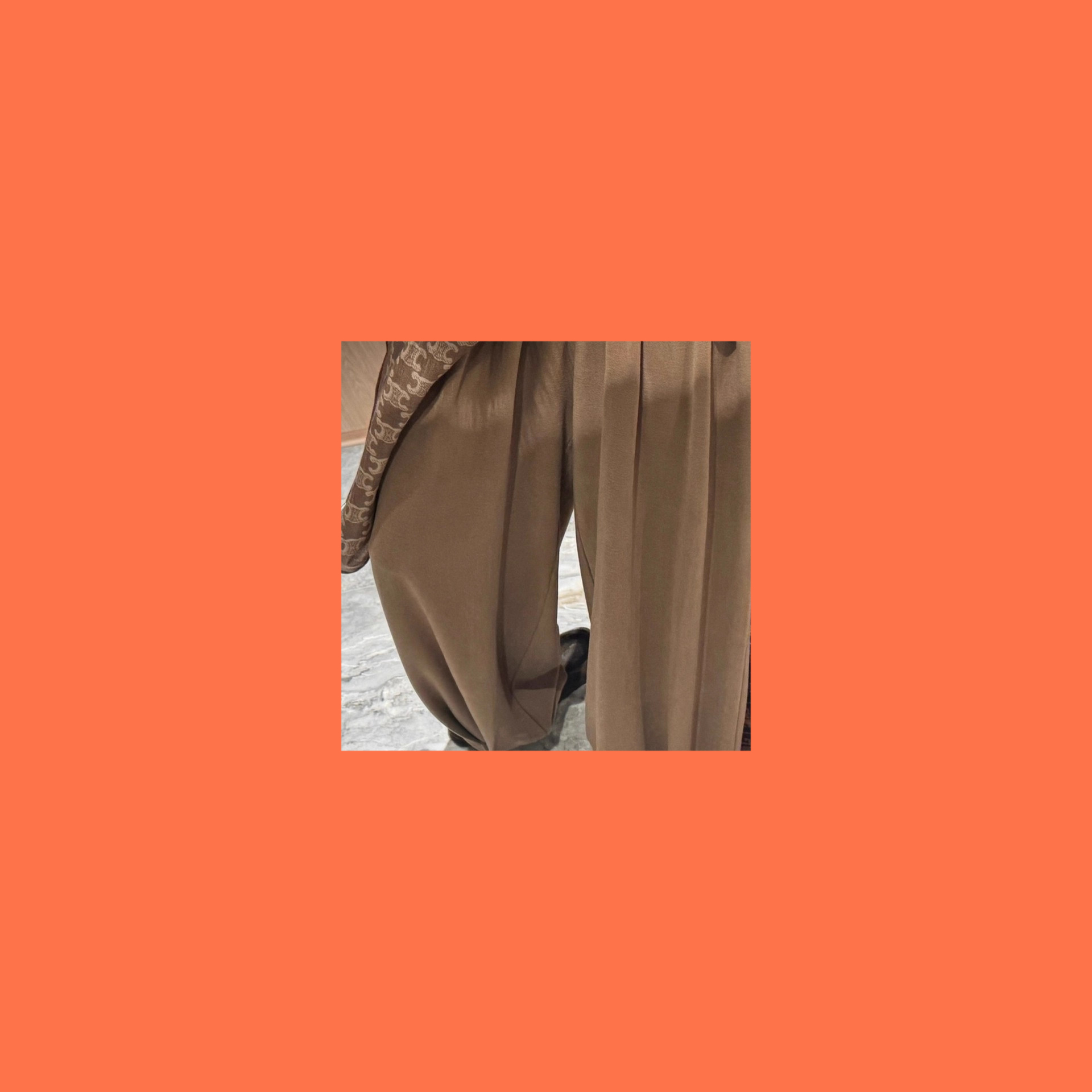 MX 自发热磨毛德绒纸片人长袖套头上衣/休闲阔腿裤软糯套装女