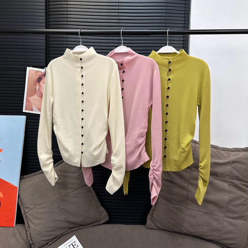 出货中章章 温暖底牌60支全羊毛纽扣瘦瘦针织衫,女装/女士精品,汉服上装,淘宝优惠券,粉丝福利购,淘宝优惠卷