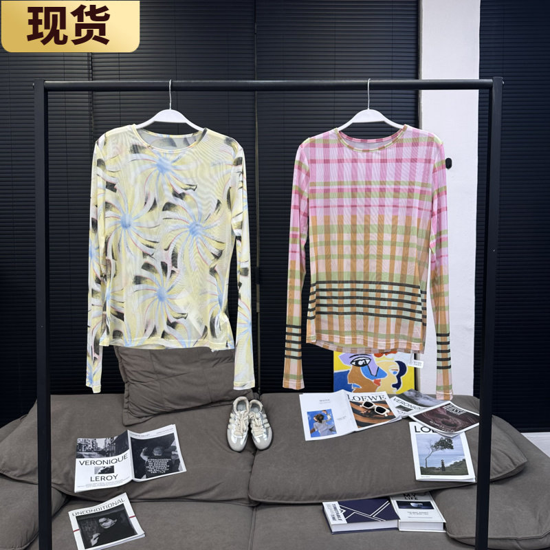 【现货】VC yes ok辣妹斯哈粉格&旋转太阳花网纱皮肤衣