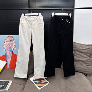 【双12新品】超模长腿揭秘日常简单又好穿的抓绒喇叭裤 RK254232