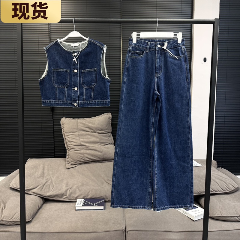 MS好莱坞Jeans怀旧短款马