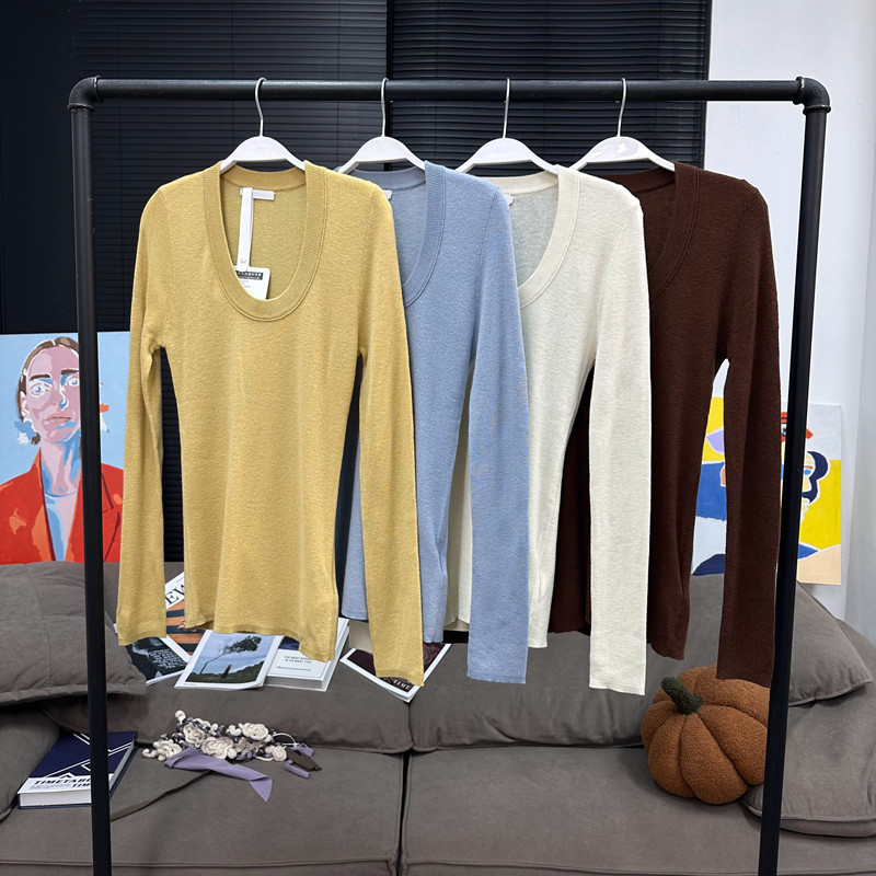 MS招牌直角肩软糯精纺细织100&羊毛四色打底针织衫长袖T,女装/女士精品,汉服上装,淘宝优惠券,粉丝福利购,淘宝优惠卷