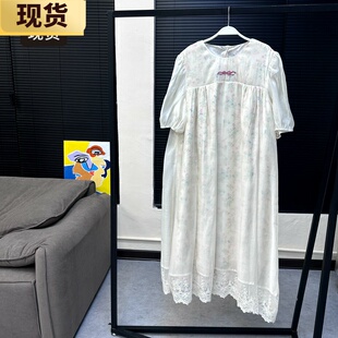 【现货】VC巴黎花市 三层绣花连衣裙