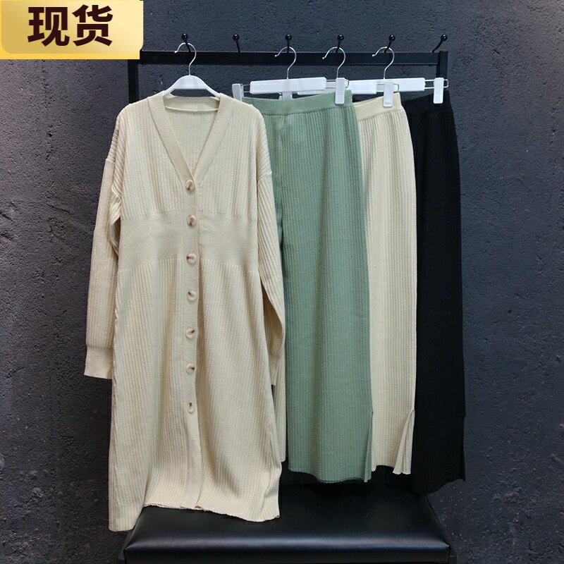 针织打底连衣裙裤子秋冬配大衣女